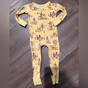 Little Sleepies Pooh crescent zippy